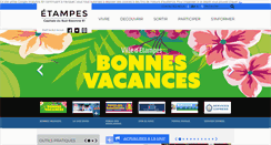 Desktop Screenshot of mairie-etampes.fr